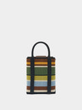 Bolsa Para Móvil De Punto Con Rayas