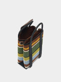 Bolsa Para Móvil De Punto Con Rayas