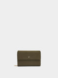Cartera Efecto Piel Con Solapa