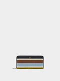 Cartera De Punto Con Rayas L