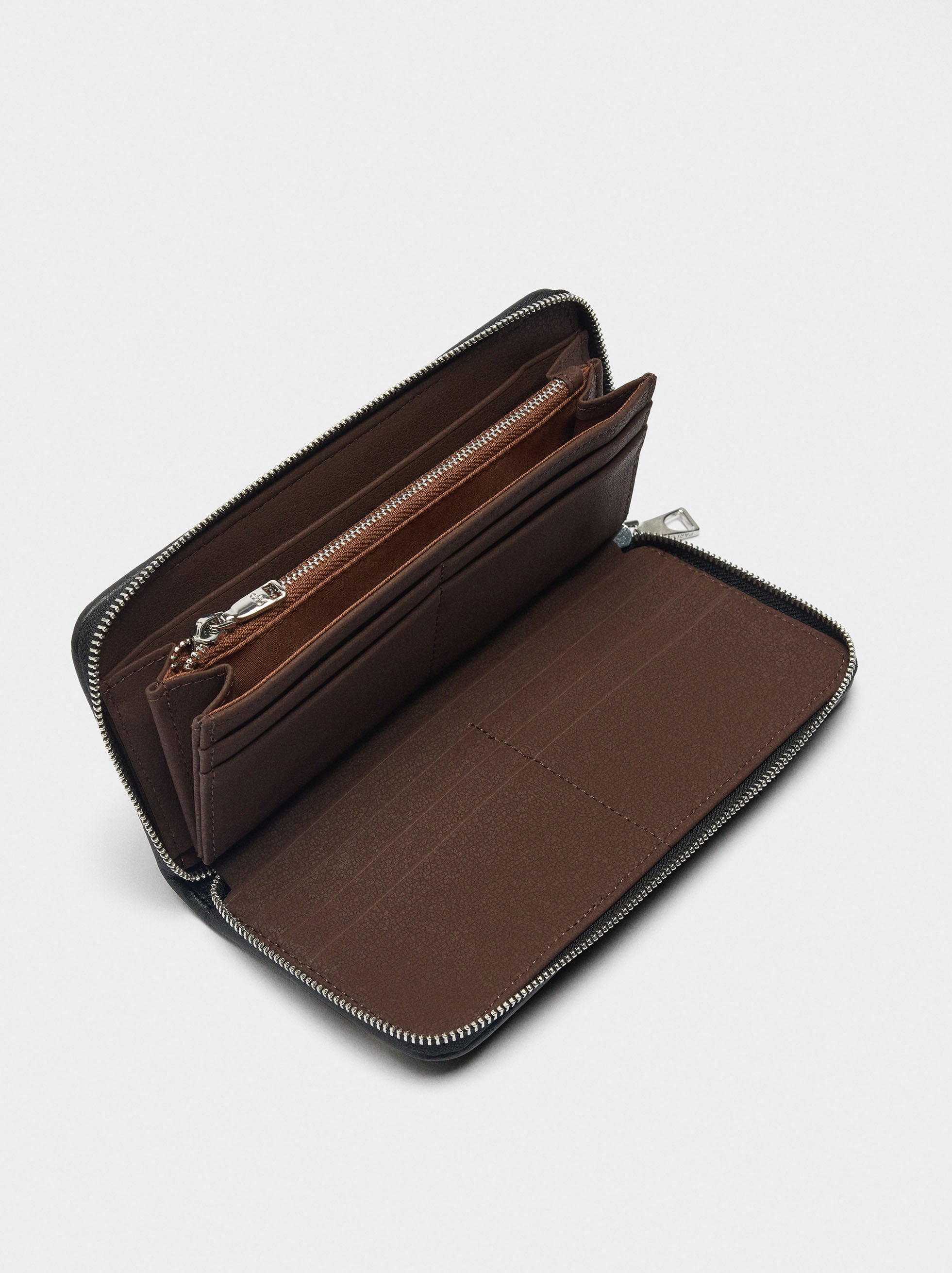 Cartera De Punto Con Rayas L