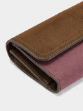 Cartera Efecto Piel Con Solapa