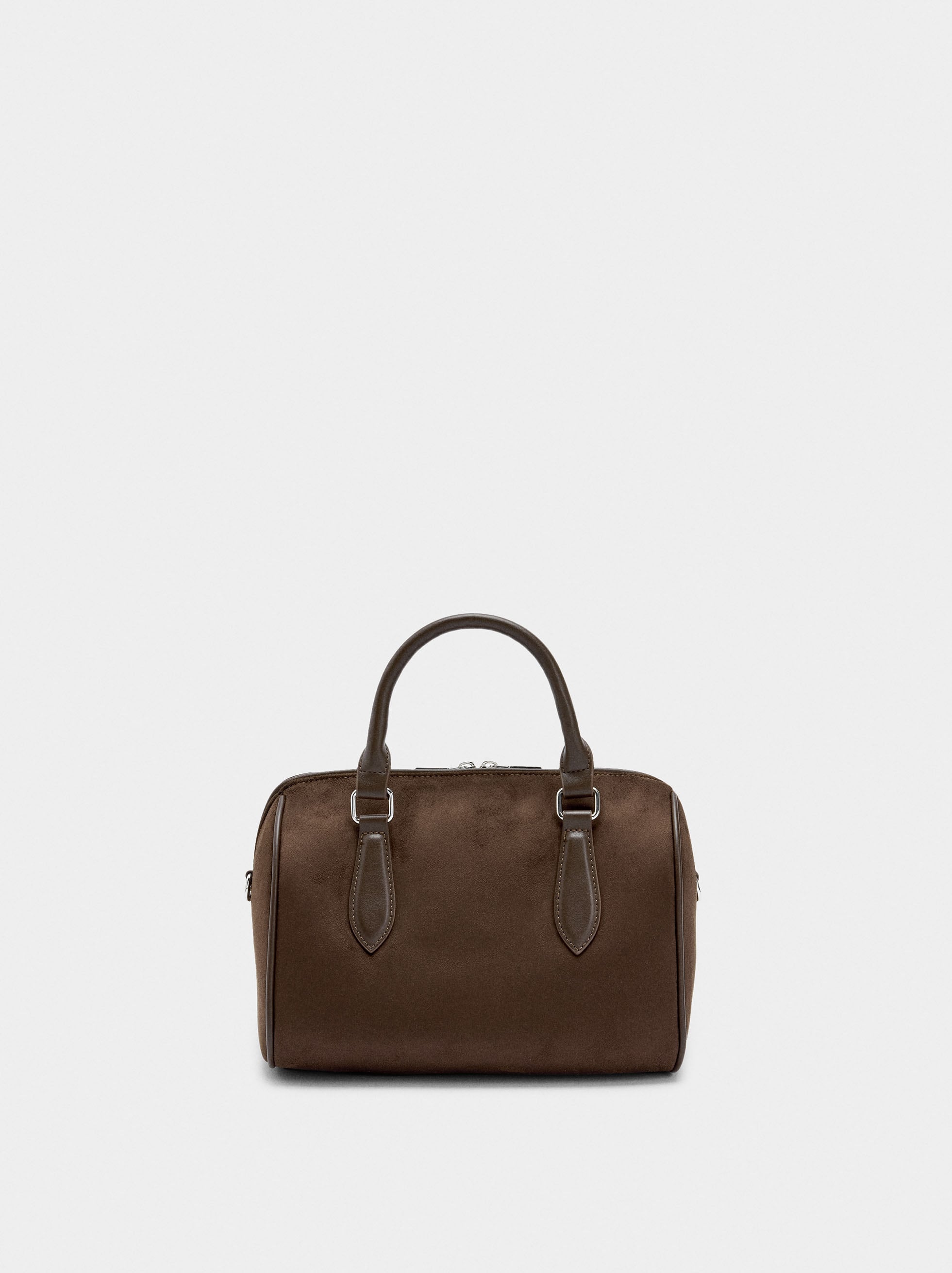 Bolso Tote Con Efecto Piel S
