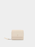 Cartera Con Textura Y Solapa