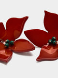 Pendientes De Flor De Resina