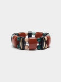 Pulsera Elástica Con Cuentas De Resina