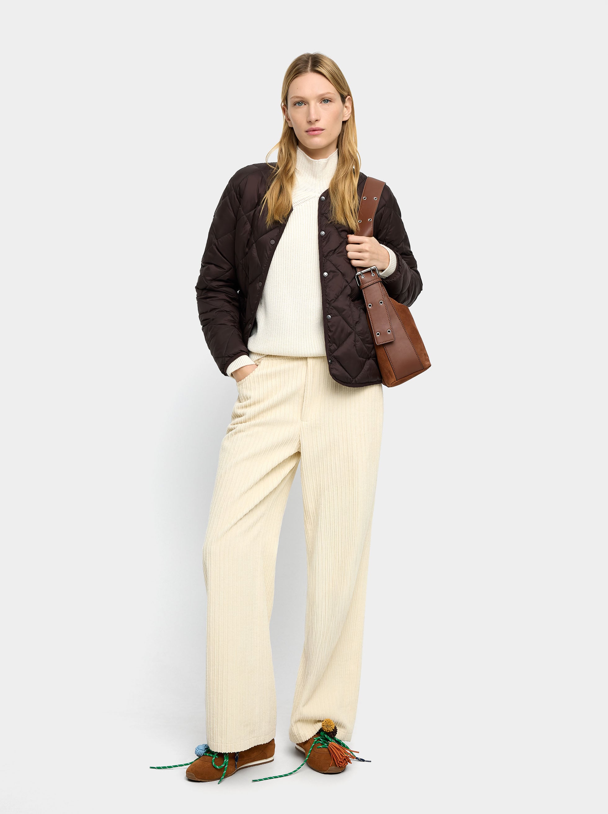 Chaqueta Acolchada Plegable