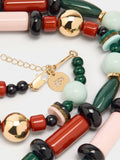 Collar Con Cuentas Multicolor