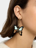 Pendientes Mariposa De Resina