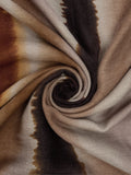 Pañuelo Estampado Con Rayas