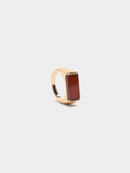 Anillo Plano Con Resina