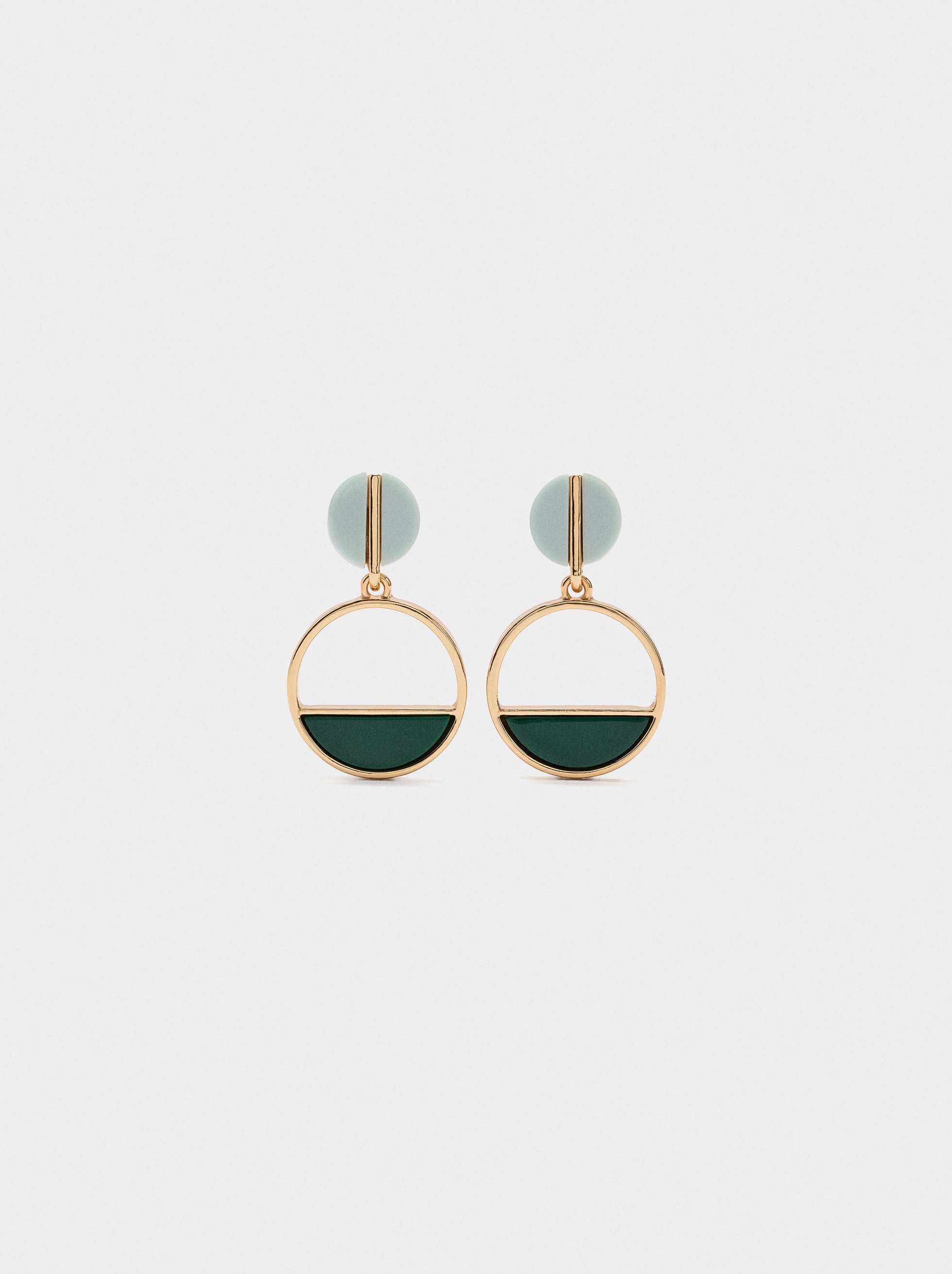 Pendientes Largos Redondos