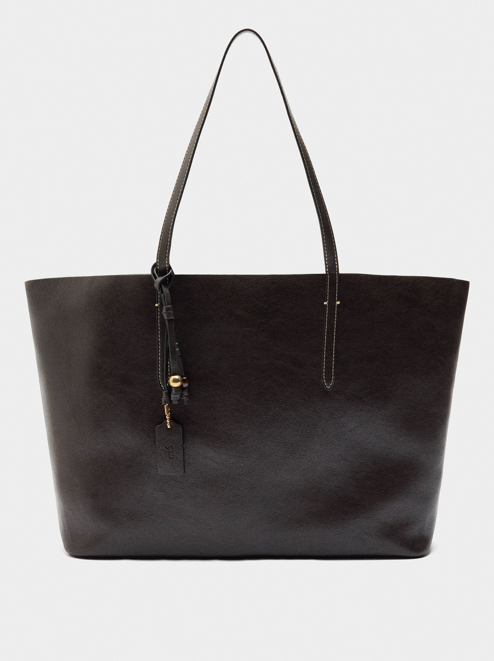 Bolso Shopper Reversible Con Bolsa Extraíble L