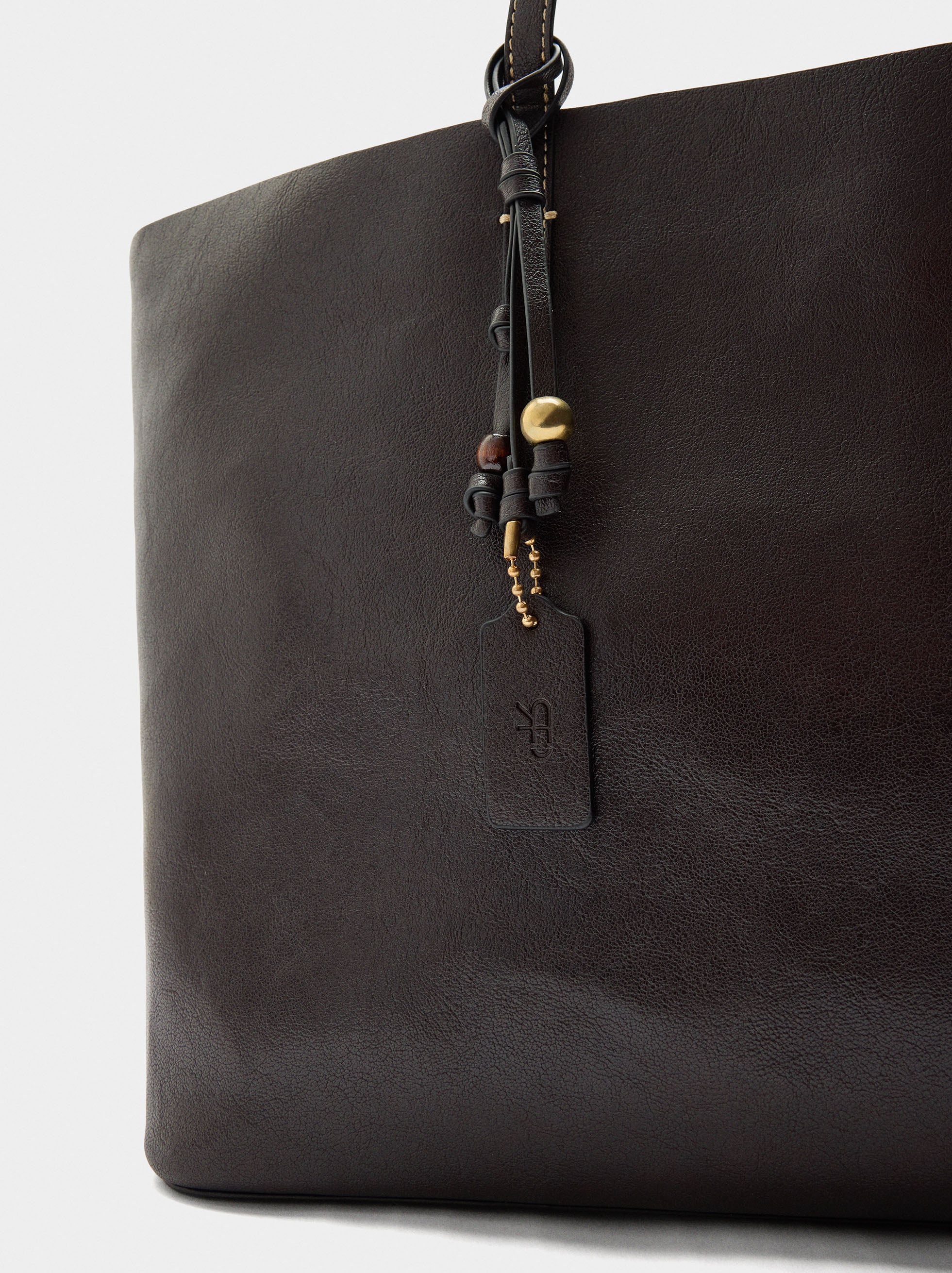 Bolso Shopper Reversible Con Bolsa Extraíble L