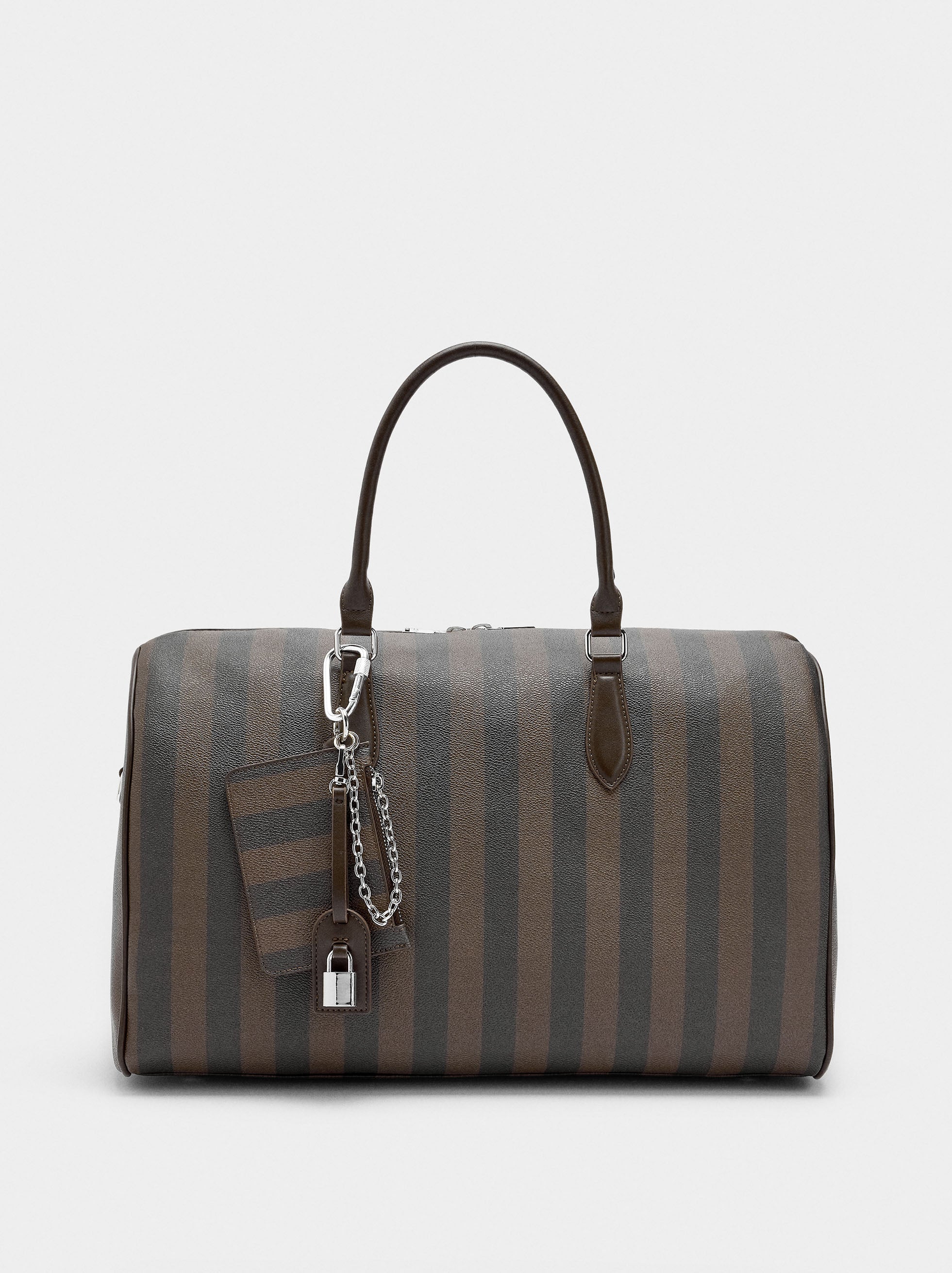 Bolso De Fin De Semana A Rayas