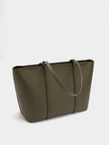 Bolso Shopper Con Cremallera