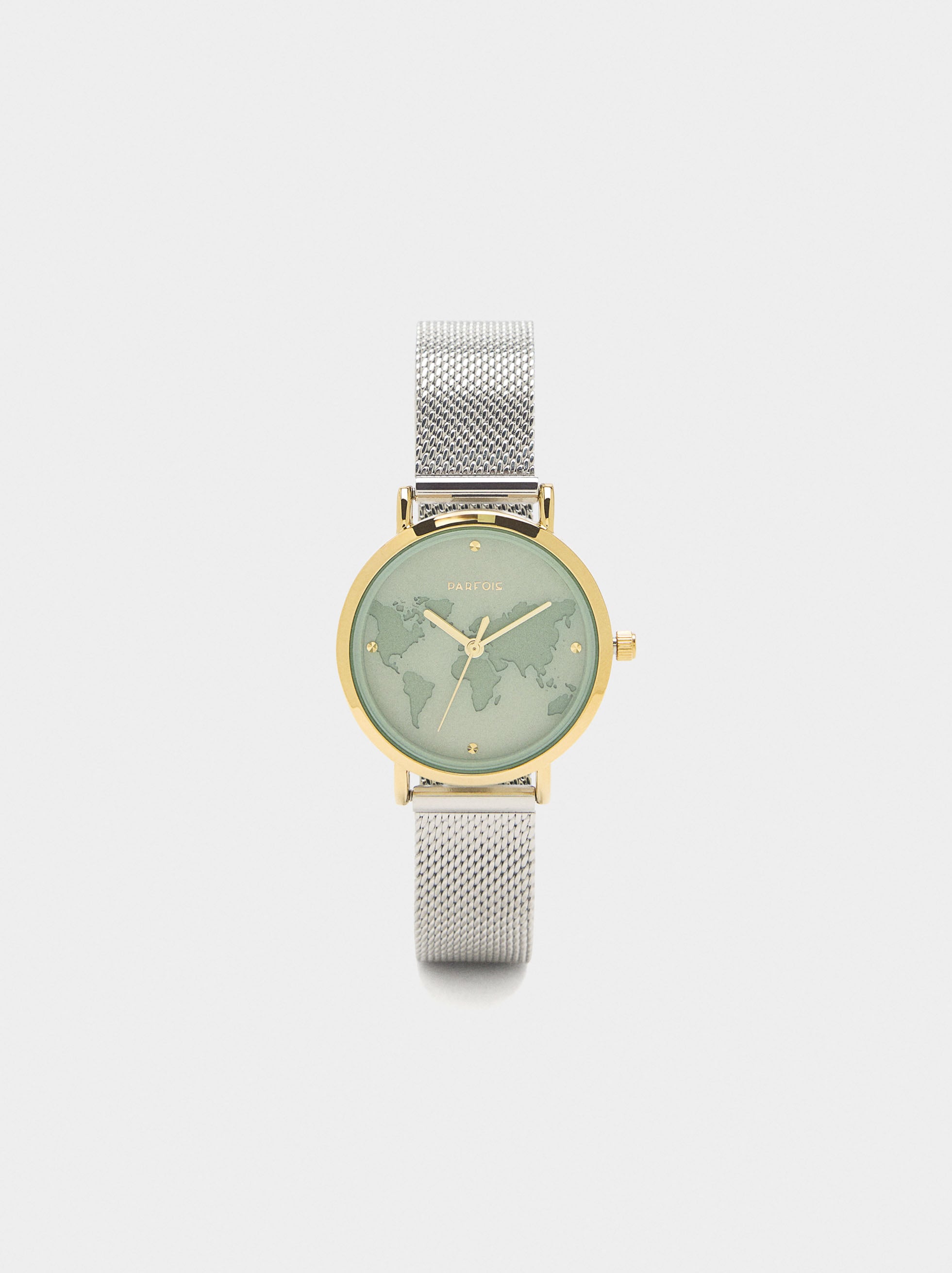 Reloj Con Esfera Mapamundi