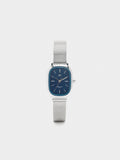 Reloj De Malla Metálica De Acero Inoxidable