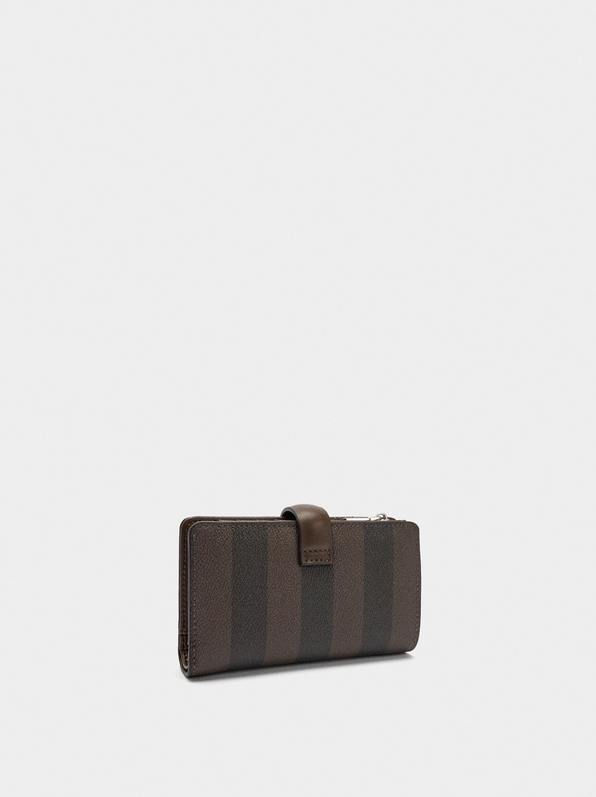 Cartera Con Rayas M