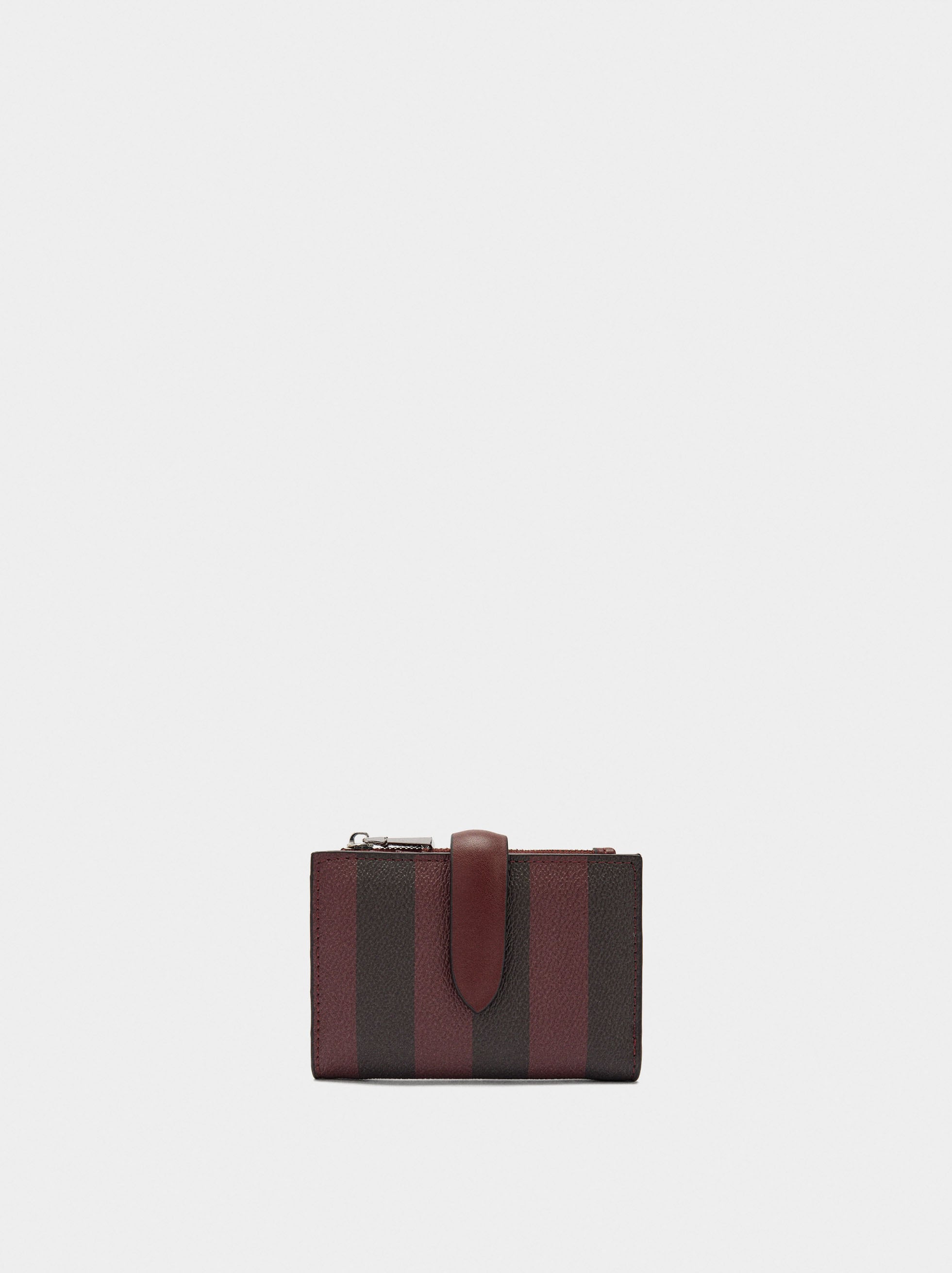 Cartera Con Rayas S