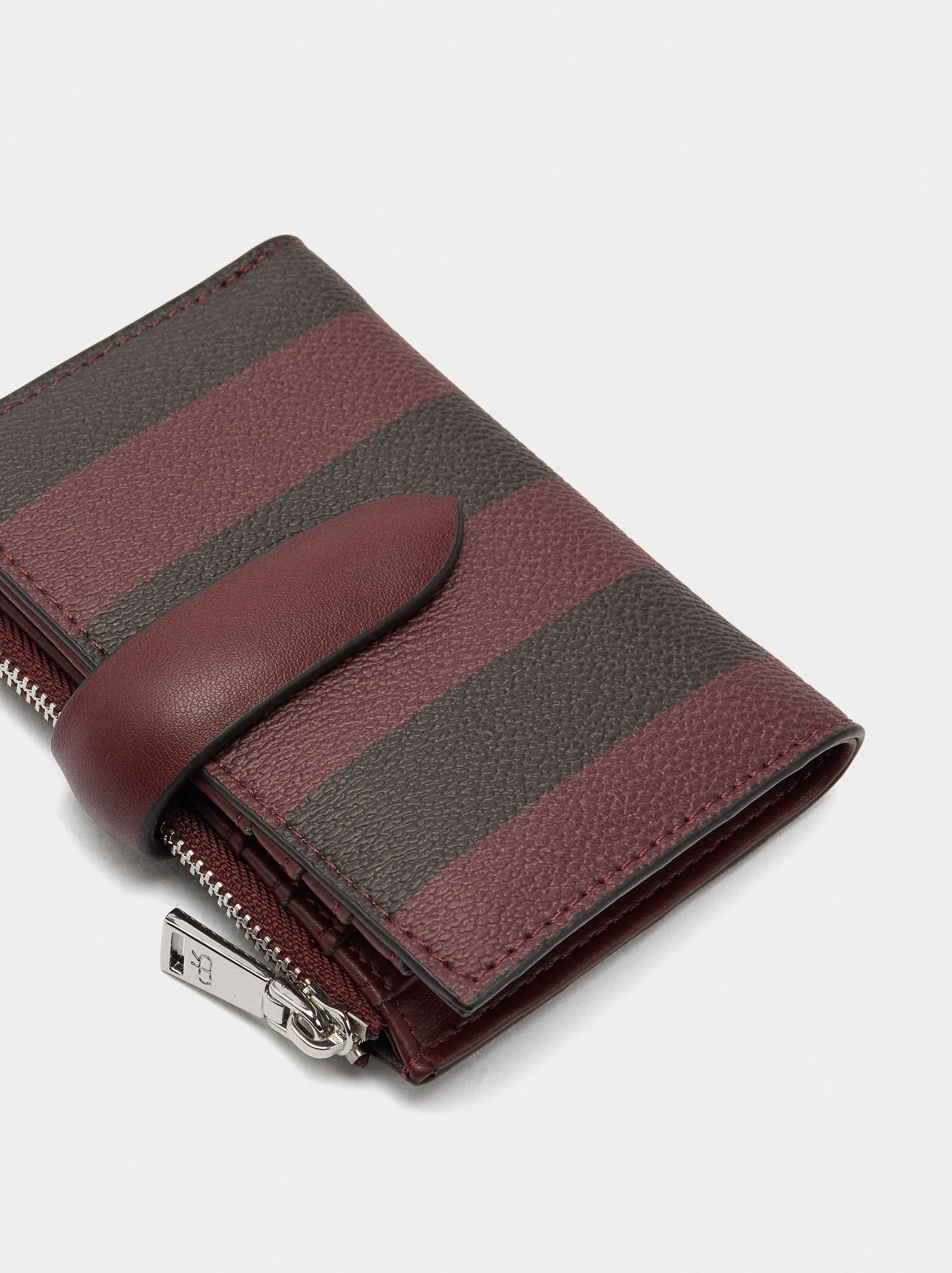 Cartera Con Rayas S