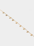 Collar Con Corazones Y Circonitas