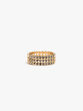 Anillo Efecto Triple - Plata De Ley 925