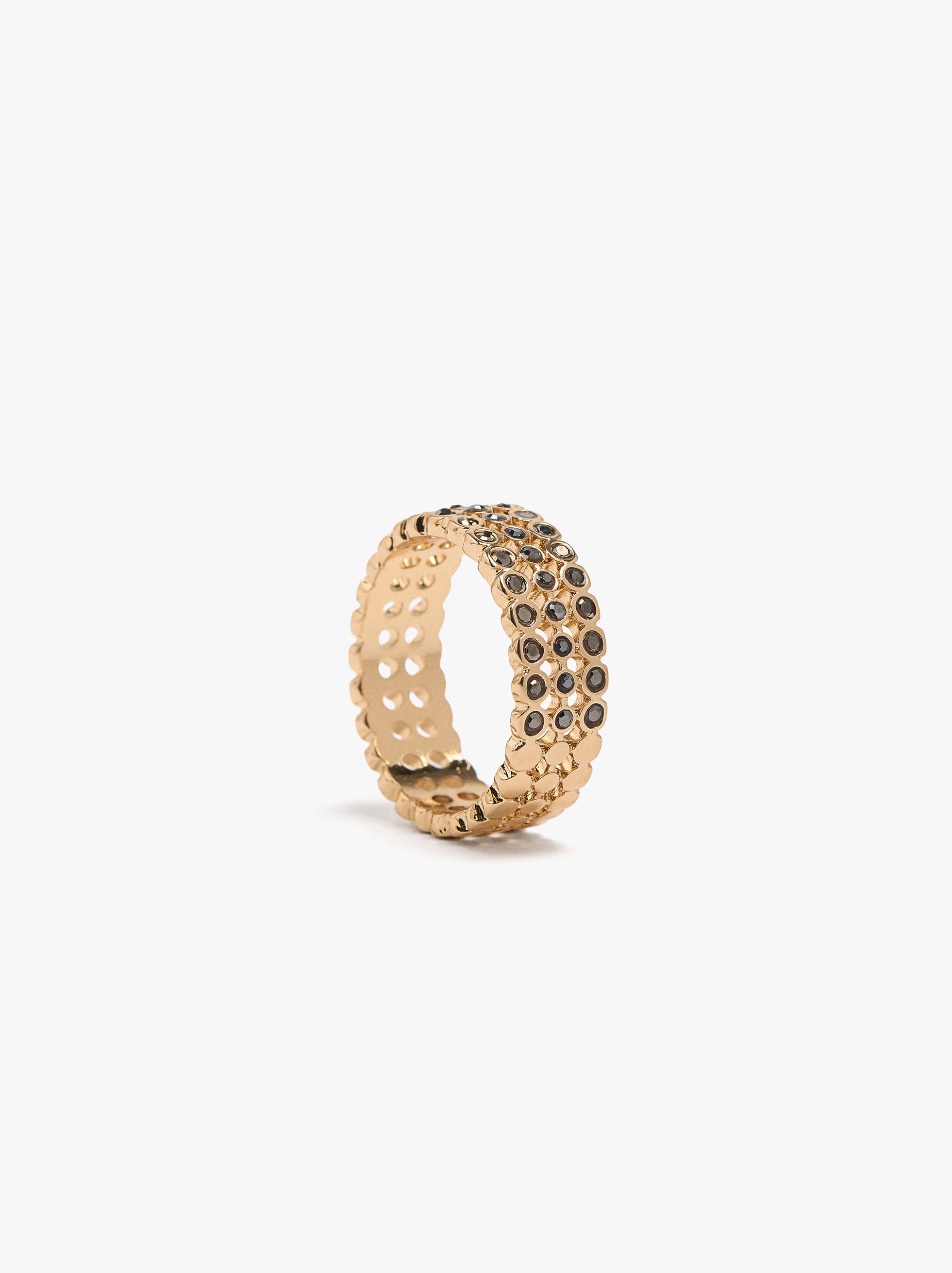 Anillo Efecto Triple - Plata De Ley 925