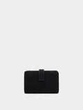 Cartera Lisa Con Textura Suave M
