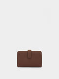 Cartera Lisa Con Textura Suave M