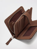 Cartera Lisa Con Textura Suave M