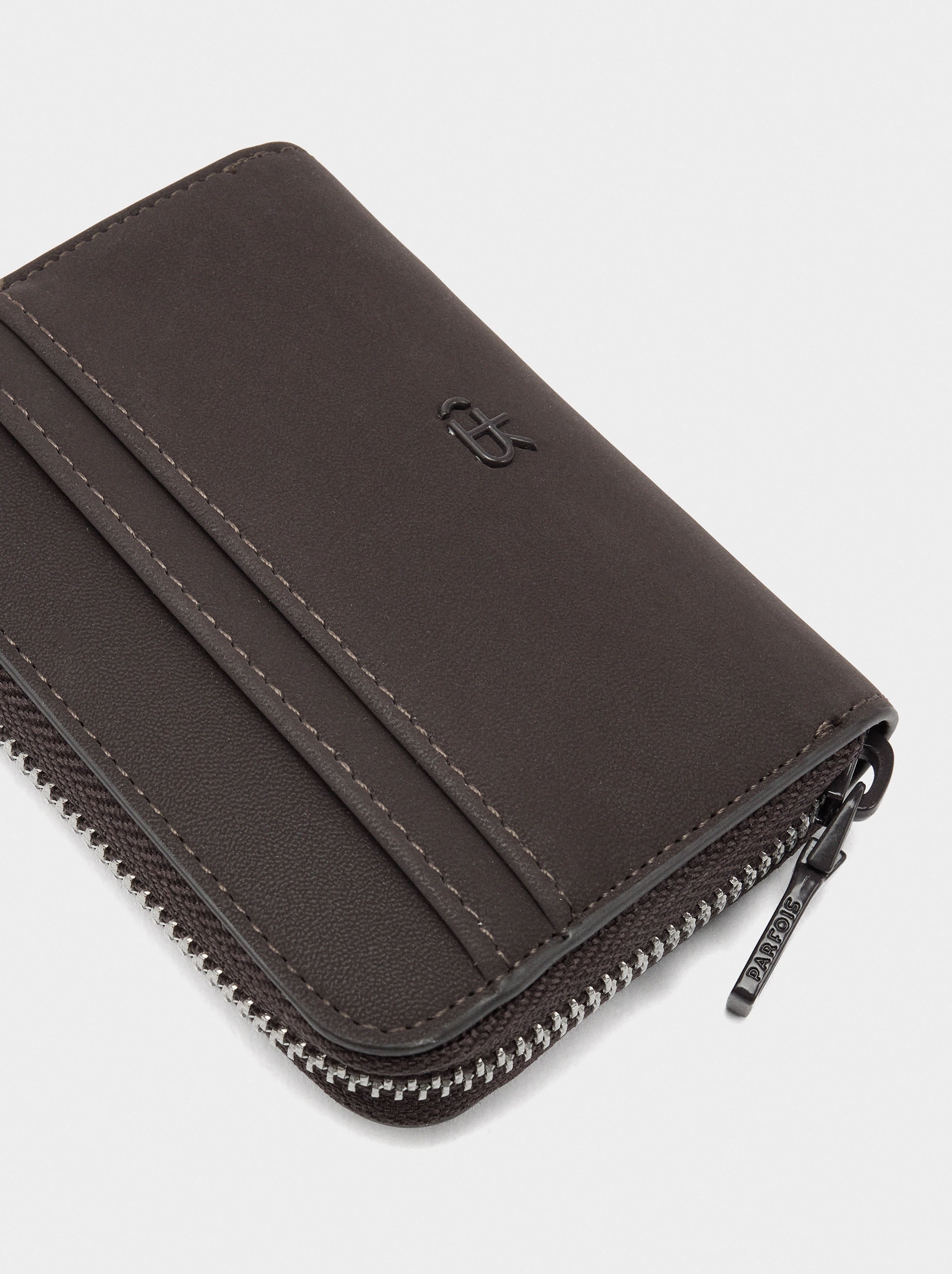 Cartera Lisa Con Textura Suave Xs