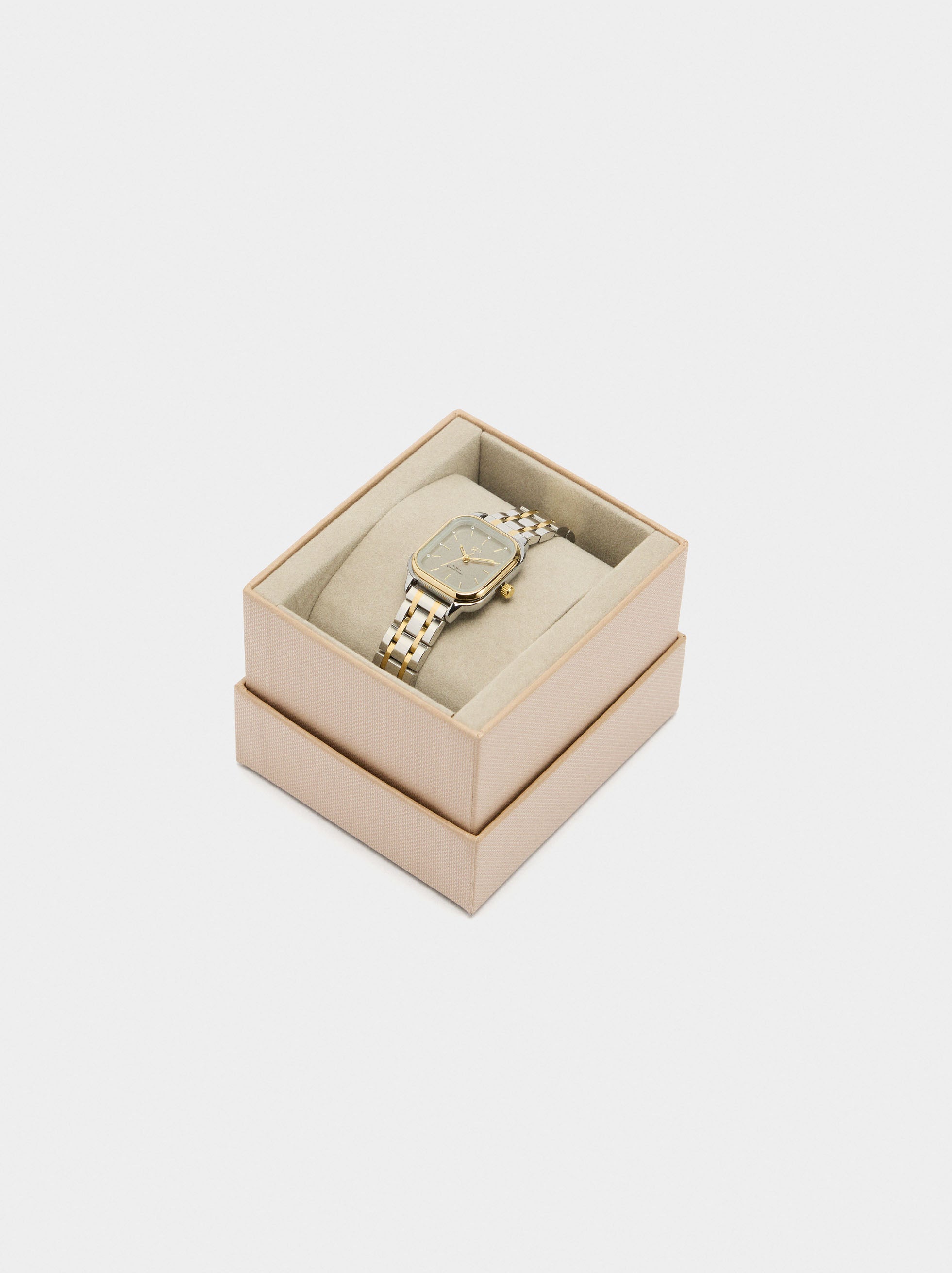 Reloj Gold Tray