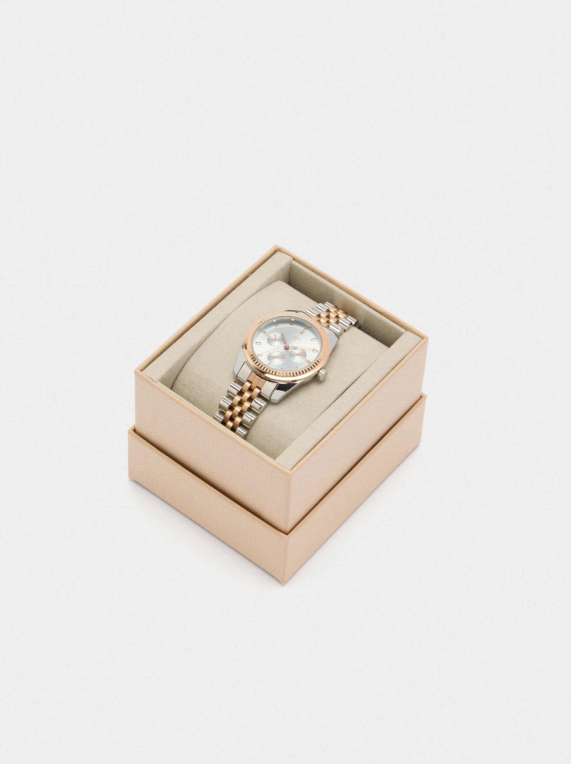 Reloj Rose Gold Tray