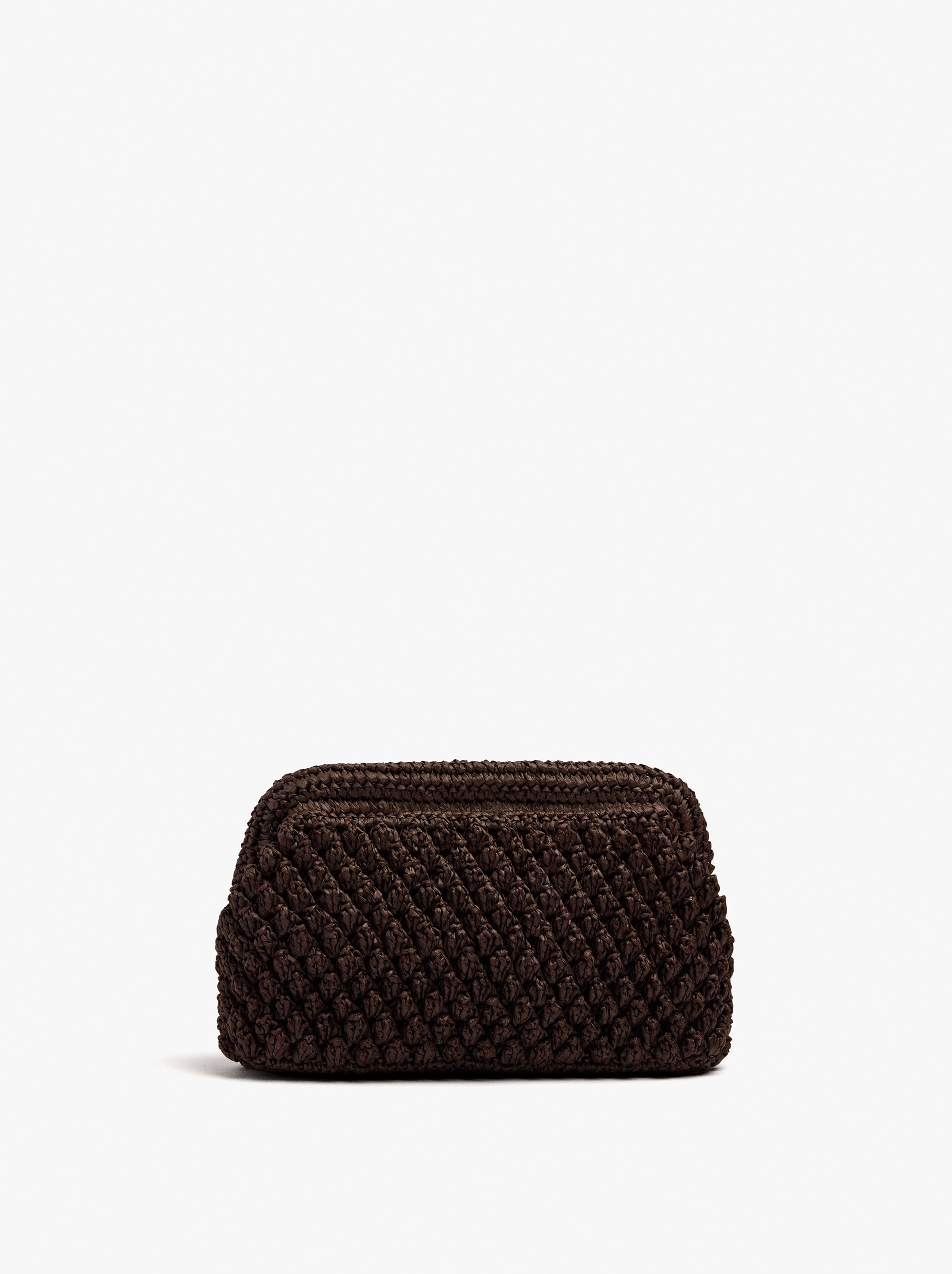 Bolso De Fiesta Efecto Rafia