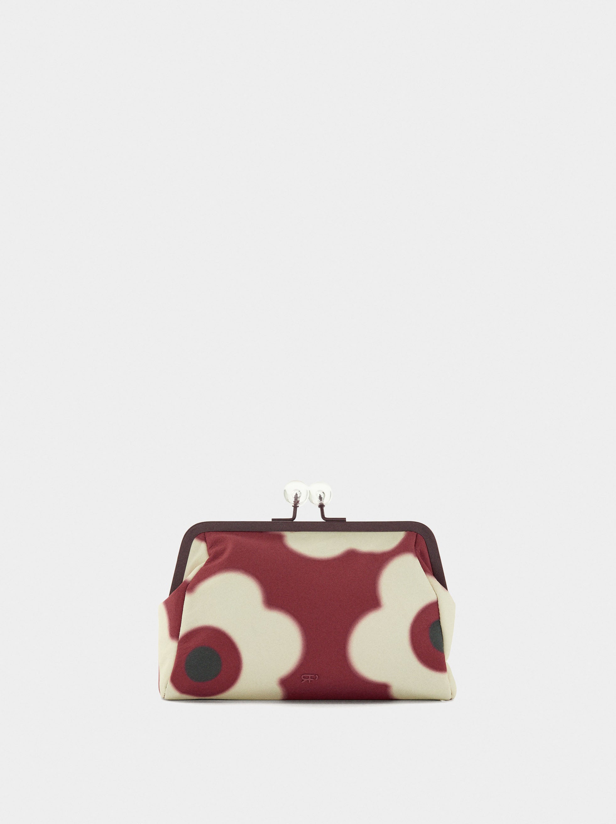 Bolso Para Cosméticos Con Estampado Floral