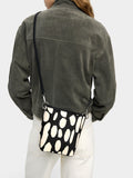 Bolso Bandolera De Piel Estampado Animal