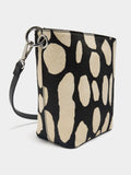 Bolso Bandolera De Piel Estampado Animal