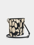 Bolso Bandolera De Piel Estampado Animal
