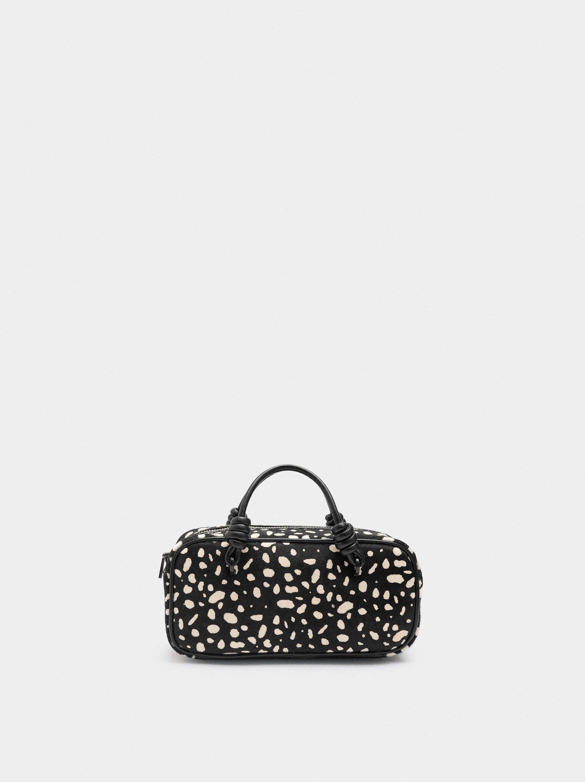 Bolso Tote De Piel Estampado Animal