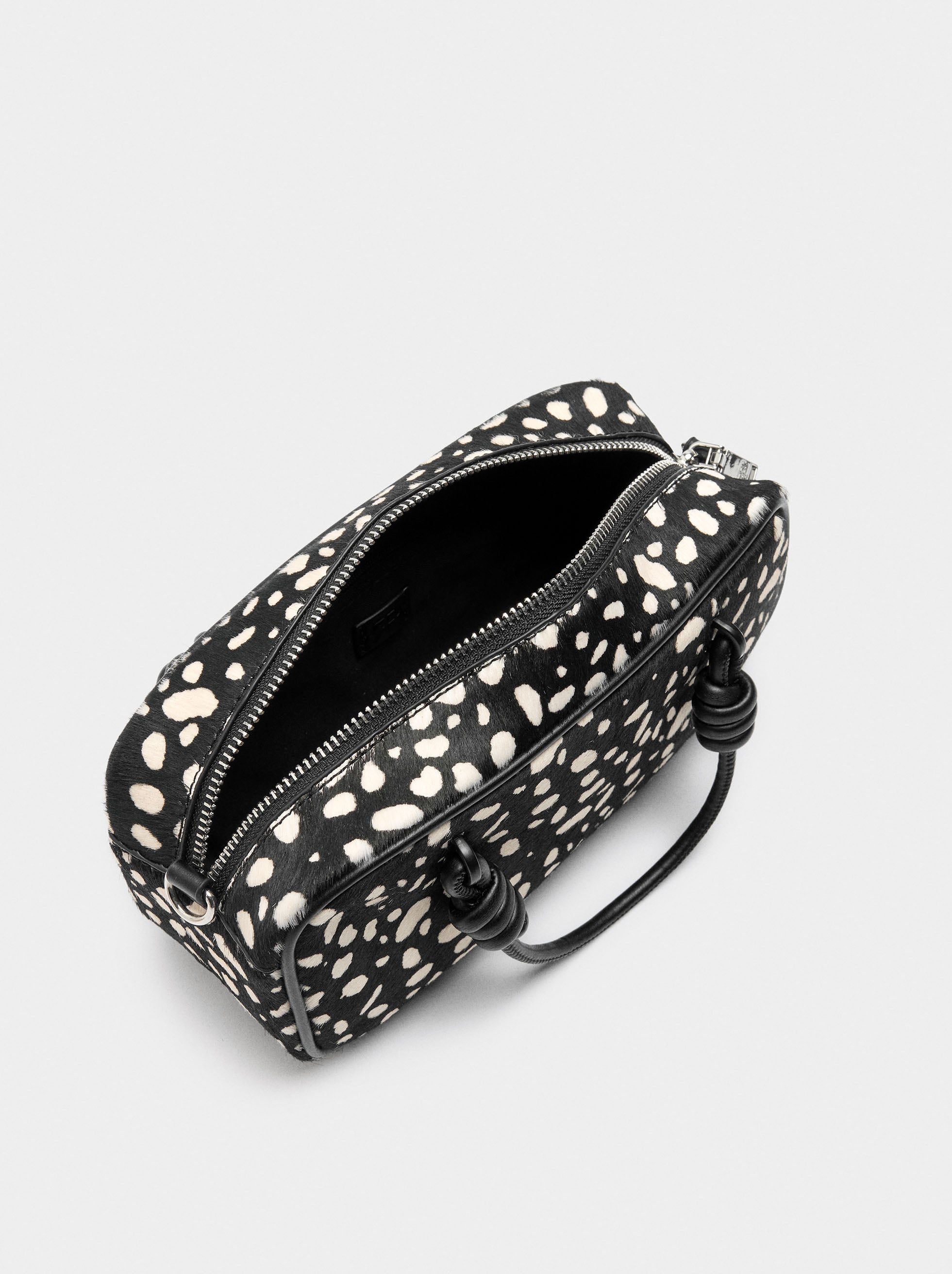 Bolso Tote De Piel Estampado Animal