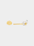 Pendientes Ear Jacket Corazón - Plata De Ley 925