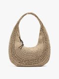 Bolso Hobo Efecto Rafia