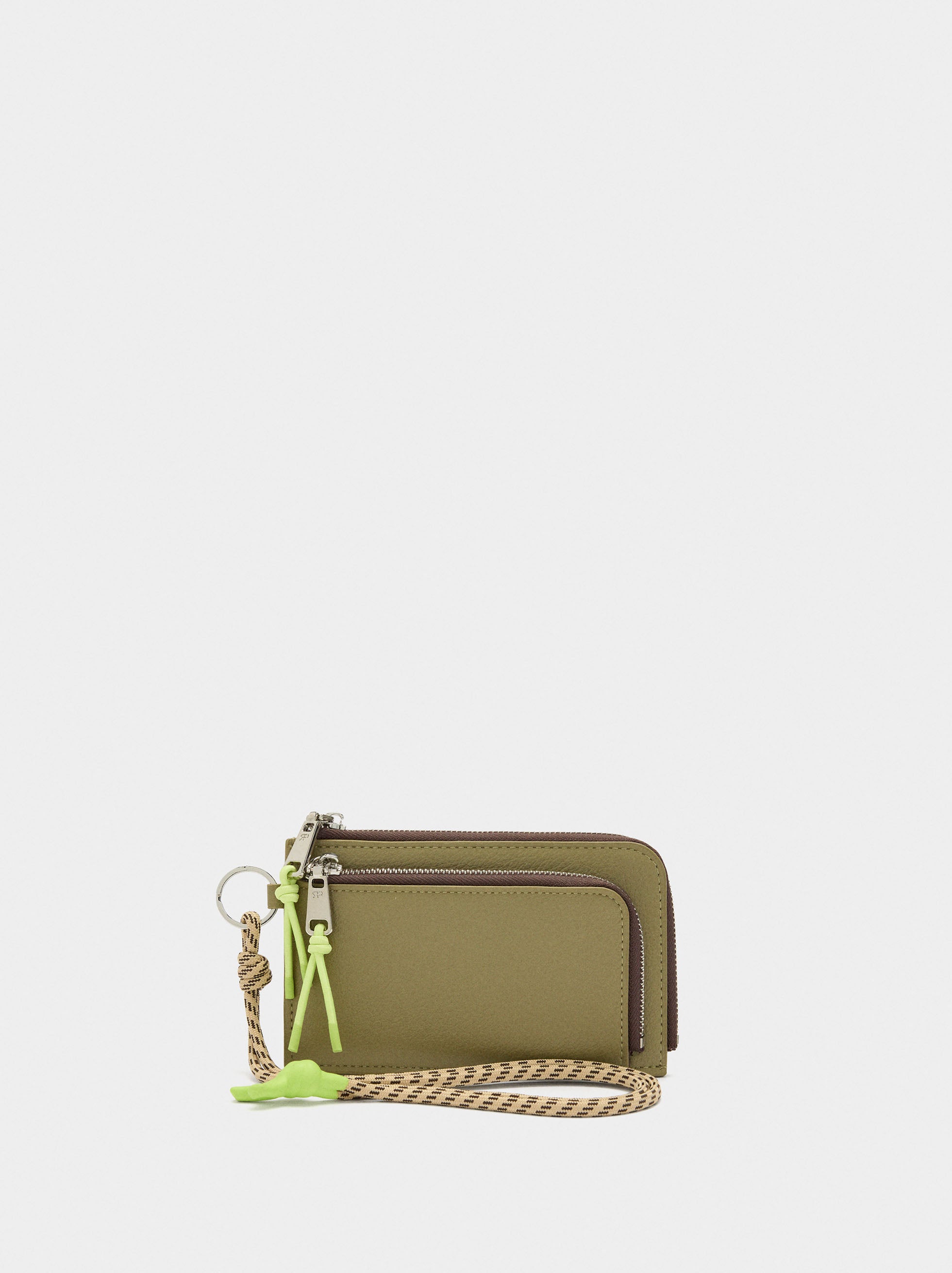 Bolso Multiusos Con Textura Y Cordón