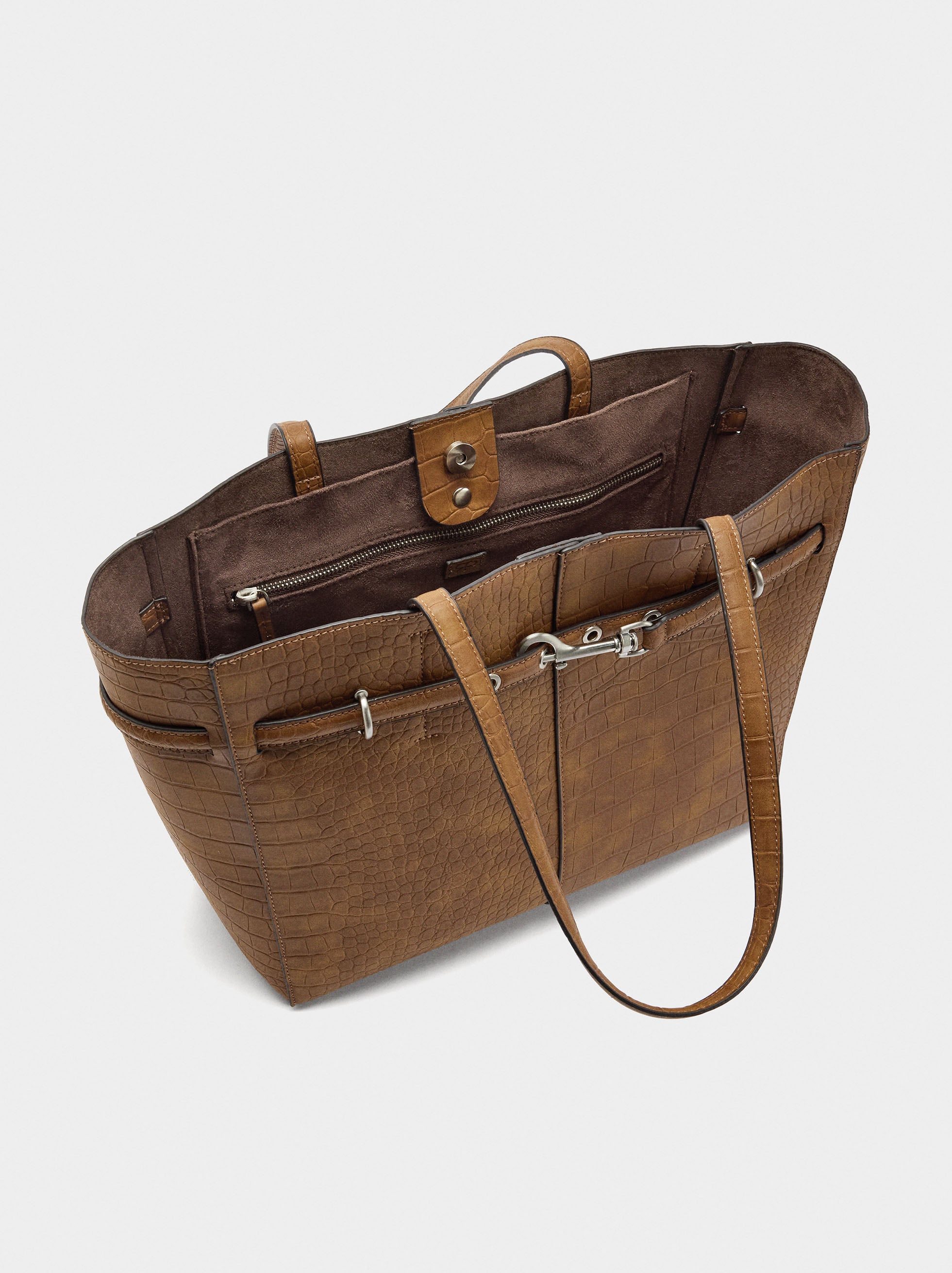 Bolso Shopper Grabado Animal