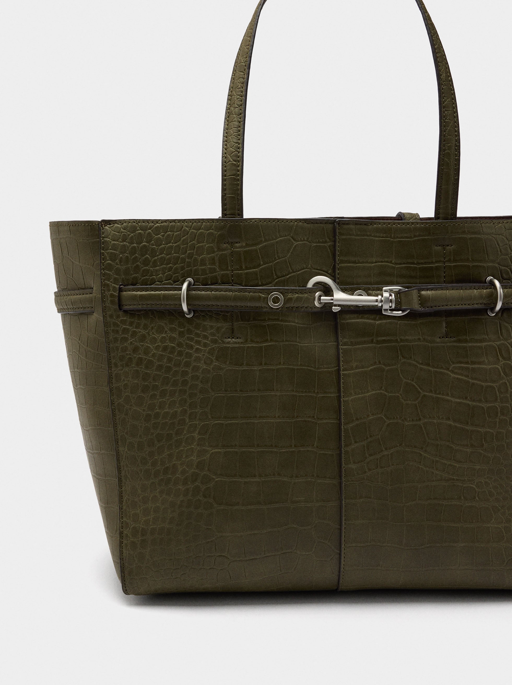 Bolso Shopper Grabado Animal