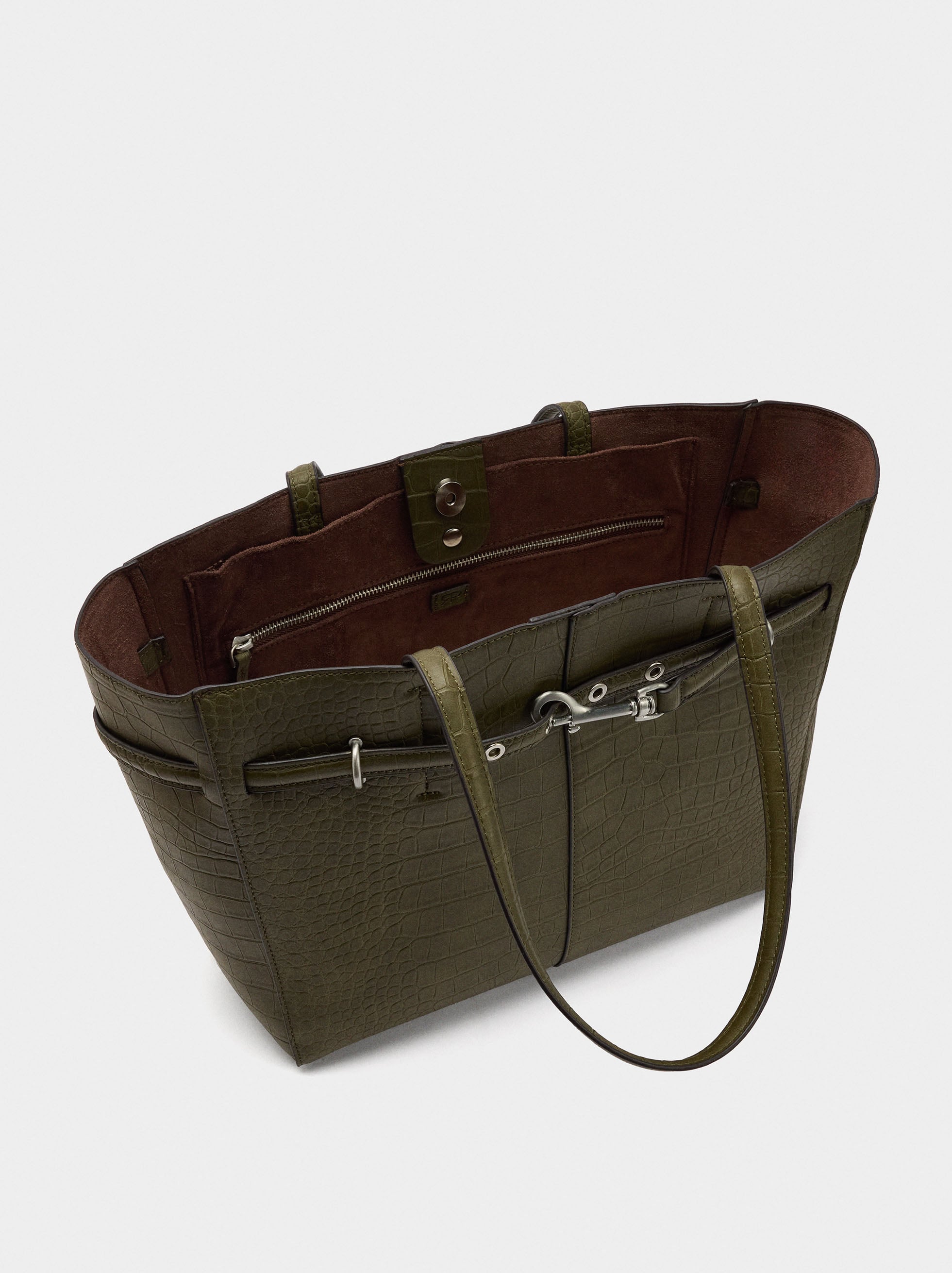 Bolso Shopper Grabado Animal