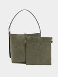 Bolso De Hombro Con Grabado Animal