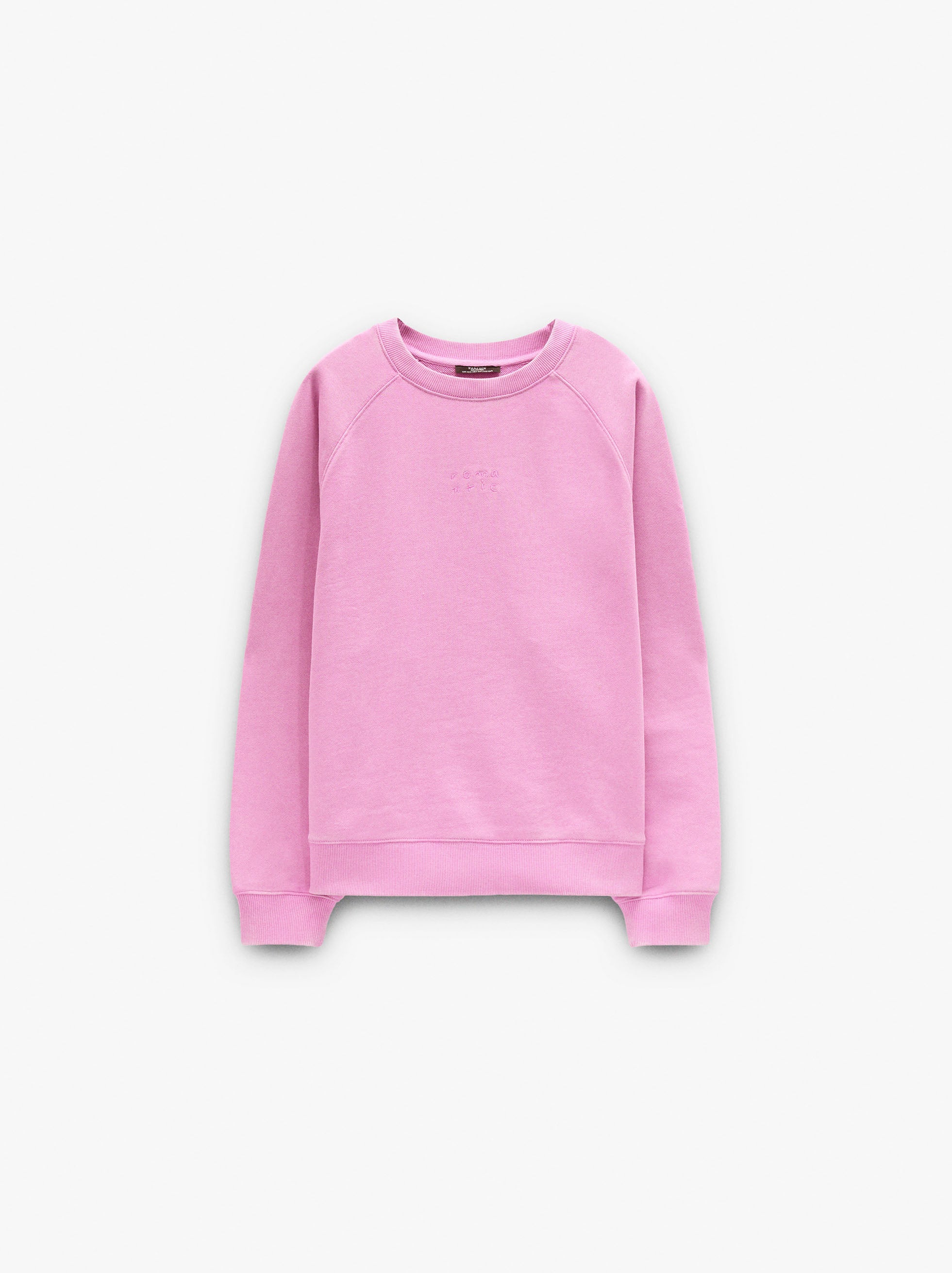 Sudadera De Algodón Con Bordado