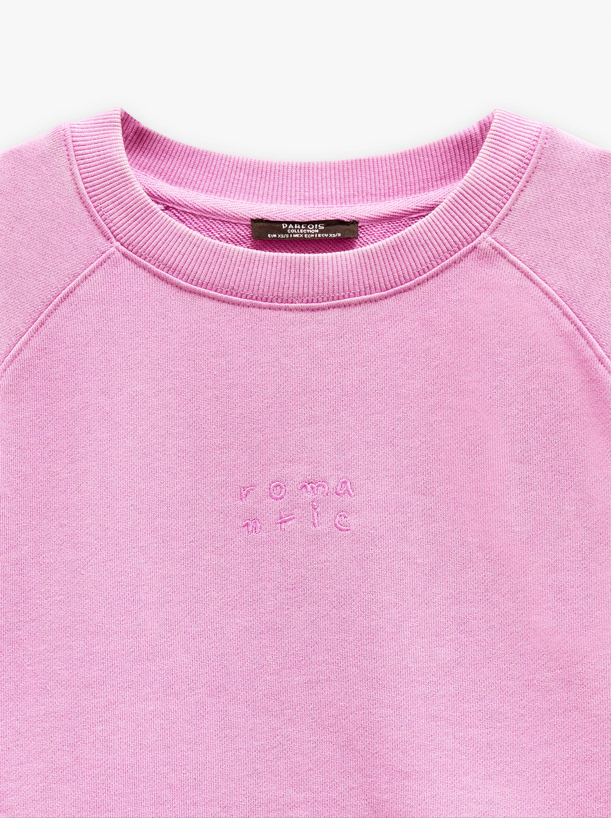 Sudadera De Algodón Con Bordado
